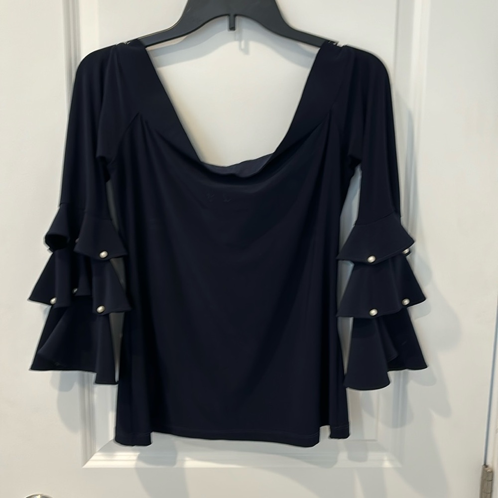Joseph Ribkoff off the shoulder shirt